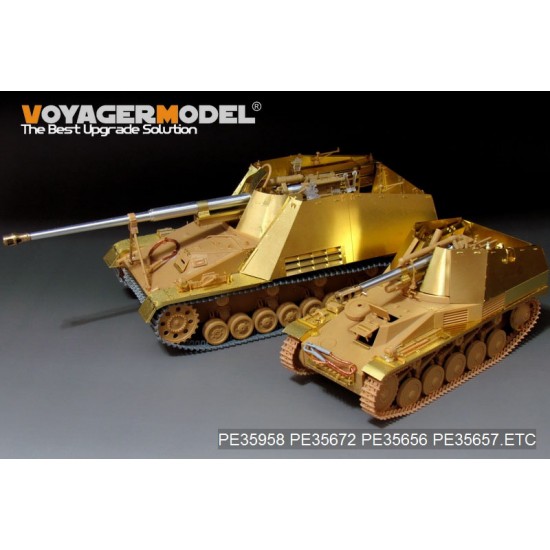 1/35 WWII German Self-propelled Howitzer Wespe Basic Detail Set for Tamiya kits 1/35 WWII German Self-propelled Howitzer Wespe Basic Detail Set for Tamiya kits