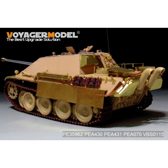 1/35 WWII Jagdpanther G2 Version Basic Upgrade Detail Set for Rye Field Model #5012 1/35 WWII Jagdpanther G2 Version Basic Upgrade Detail Set for Rye Field Model #5012