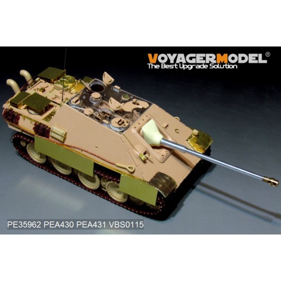 1/35 WWII Jagdpanther G2 Version Basic Upgrade Detail Set for Rye Field Model #5012 1/35 WWII Jagdpanther G2 Version Basic Upgrade Detail Set for Rye Field Model #5012