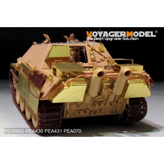 1/35 WWII Jagdpanther G2 Version Basic Upgrade Detail Set for Rye Field Model #5012 1/35 WWII Jagdpanther G2 Version Basic Upgrade Detail Set for Rye Field Model #5012
