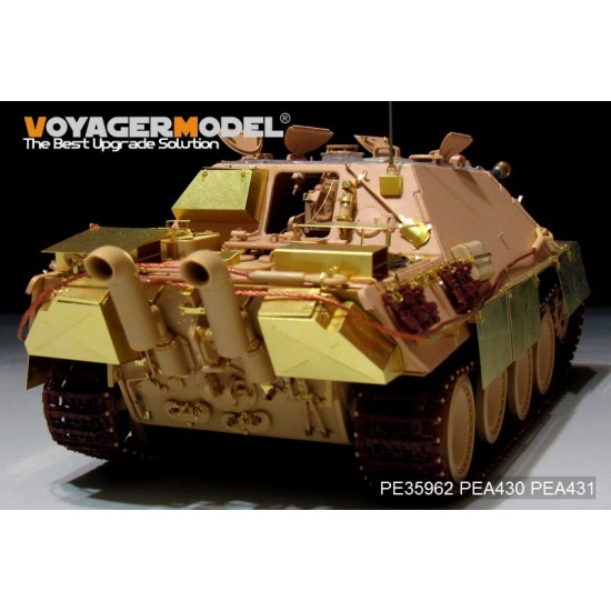 1/35 WWII Jagdpanther G2 Version Basic Upgrade Detail Set for Rye Field Model #5012 1/35 WWII Jagdpanther G2 Version Basic Upgrade Detail Set for Rye Field Model #5012