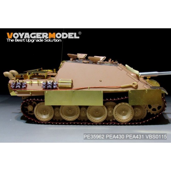 1/35 WWII Jagdpanther G2 Version Basic Upgrade Detail Set for Rye Field Model #5012 1/35 WWII Jagdpanther G2 Version Basic Upgrade Detail Set for Rye Field Model #5012