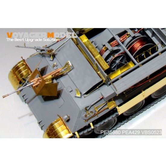 1/35 WWII German Bergepanther Ausf.A (Late, Panther G holders) Detail Set for Takom 2101 1/35 WWII German Bergepanther Ausf.A (Late, Panther G holders) Detail Set for Takom 2101