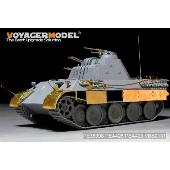 1/35 WWII German FlaKPanzer V FlaKvierling 20mm MG 151/20 Detail Set for Takom Models #2105 1/35 WWII German FlaKPanzer V FlaKvierling 20mm MG 151/20 Detail Set for Takom Models #2105