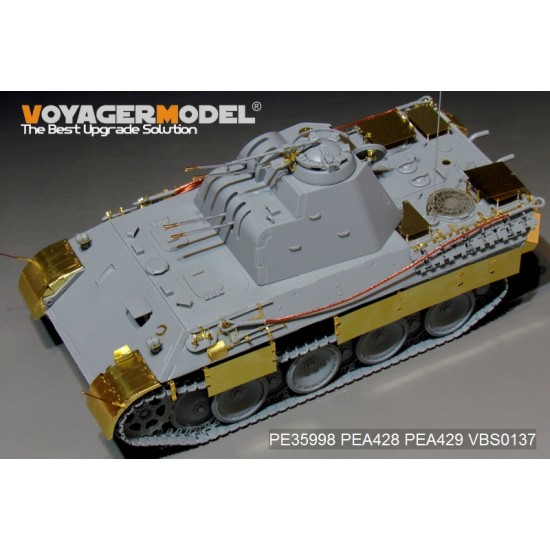 1/35 WWII German FlaKPanzer V FlaKvierling 20mm MG 151/20 Detail Set for Takom Models #2105 1/35 WWII German FlaKPanzer V FlaKvierling 20mm MG 151/20 Detail Set for Takom Models #2105