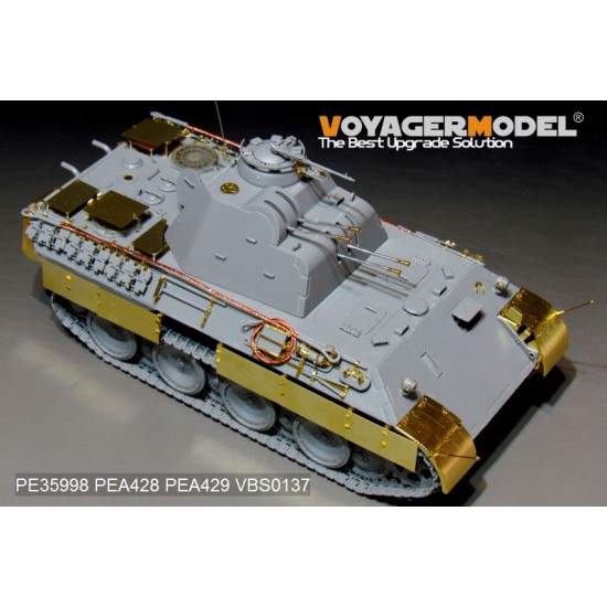 1/35 WWII German FlaKPanzer V FlaKvierling 20mm MG 151/20 Detail Set for Takom Models #2105 1/35 WWII German FlaKPanzer V FlaKvierling 20mm MG 151/20 Detail Set for Takom Models #2105