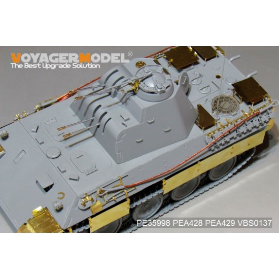 1/35 WWII German FlaKPanzer V FlaKvierling 20mm MG 151/20 Detail Set for Takom Models #2105 1/35 WWII German FlaKPanzer V FlaKvierling 20mm MG 151/20 Detail Set for Takom Models #2105