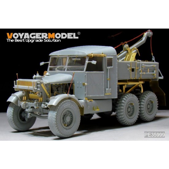1/35 WWII British Scammell Pioneer Recovery Tractor SV/2S Detail Set for Thunder Model #35201 1/35 WWII British Scammell Pioneer Recovery Tractor SV/2S Detail Set for Thunder Model #35201
