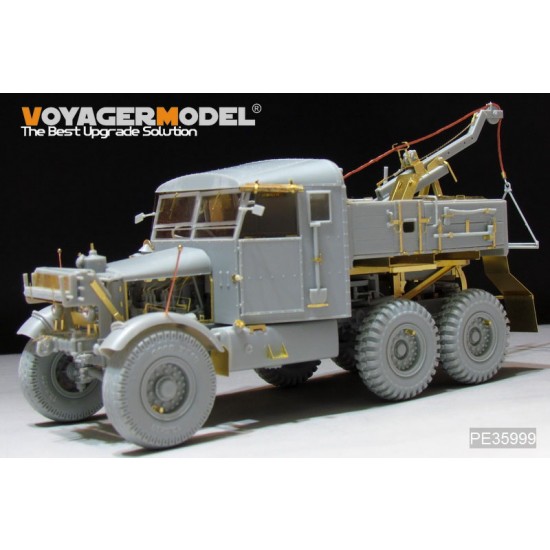 1/35 WWII British Scammell Pioneer Recovery Tractor SV/2S Detail Set for Thunder Model #35201 1/35 WWII British Scammell Pioneer Recovery Tractor SV/2S Detail Set for Thunder Model #35201
