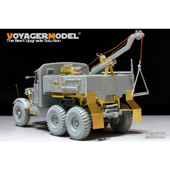 1/35 WWII British Scammell Pioneer Recovery Tractor SV/2S Detail Set for Thunder Model #35201 1/35 WWII British Scammell Pioneer Recovery Tractor SV/2S Detail Set for Thunder Model #35201