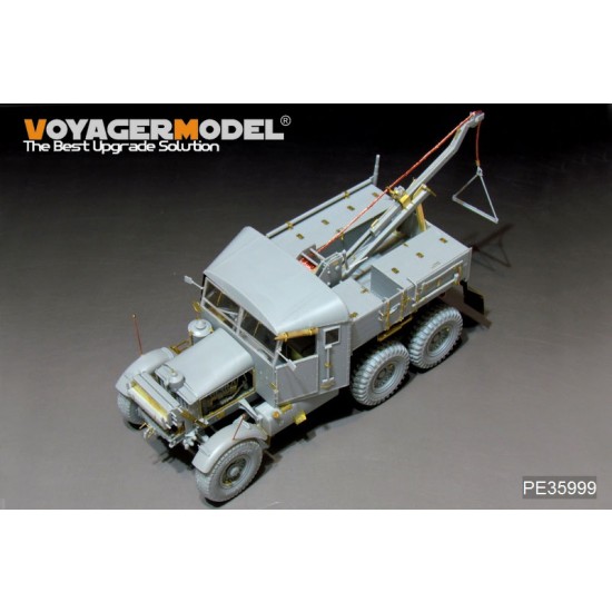 1/35 WWII British Scammell Pioneer Recovery Tractor SV/2S Detail Set for Thunder Model #35201 1/35 WWII British Scammell Pioneer Recovery Tractor SV/2S Detail Set for Thunder Model #35201