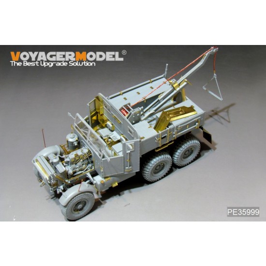 1/35 WWII British Scammell Pioneer Recovery Tractor SV/2S Detail Set for Thunder Model #35201 1/35 WWII British Scammell Pioneer Recovery Tractor SV/2S Detail Set for Thunder Model #35201