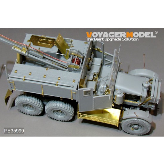 1/35 WWII British Scammell Pioneer Recovery Tractor SV/2S Detail Set for Thunder Model #35201 1/35 WWII British Scammell Pioneer Recovery Tractor SV/2S Detail Set for Thunder Model #35201