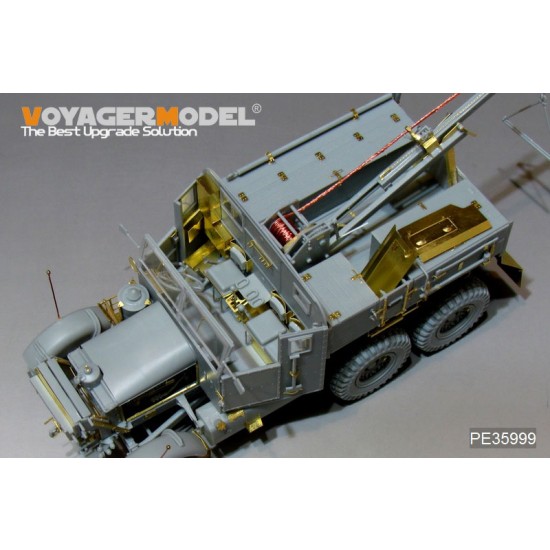 1/35 WWII British Scammell Pioneer Recovery Tractor SV/2S Detail Set for Thunder Model #35201 1/35 WWII British Scammell Pioneer Recovery Tractor SV/2S Detail Set for Thunder Model #35201
