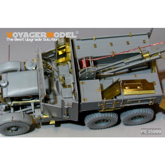 1/35 WWII British Scammell Pioneer Recovery Tractor SV/2S Detail Set for Thunder Model #35201 1/35 WWII British Scammell Pioneer Recovery Tractor SV/2S Detail Set for Thunder Model #35201