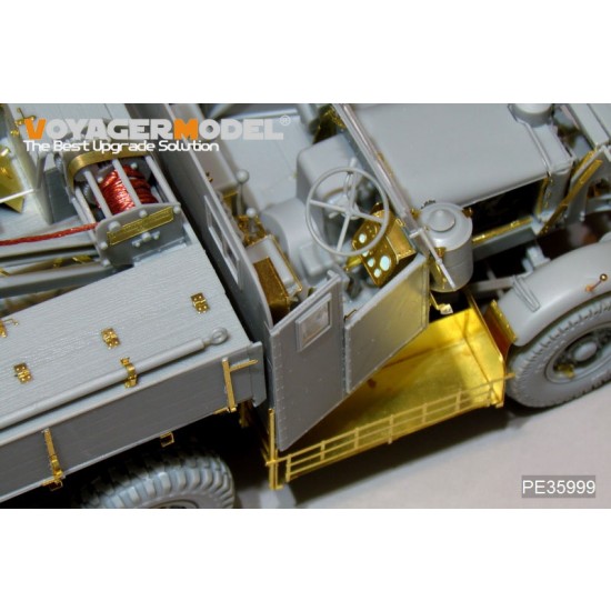 1/35 WWII British Scammell Pioneer Recovery Tractor SV/2S Detail Set for Thunder Model #35201 1/35 WWII British Scammell Pioneer Recovery Tractor SV/2S Detail Set for Thunder Model #35201