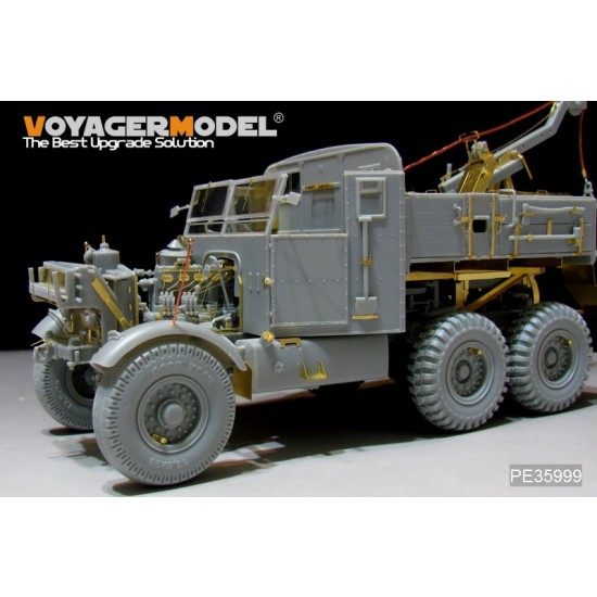 1/35 WWII British Scammell Pioneer Recovery Tractor SV/2S Detail Set for Thunder Model #35201 1/35 WWII British Scammell Pioneer Recovery Tractor SV/2S Detail Set for Thunder Model #35201