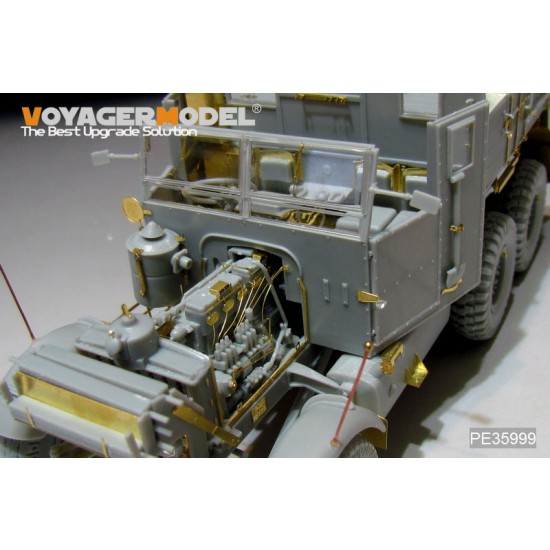 1/35 WWII British Scammell Pioneer Recovery Tractor SV/2S Detail Set for Thunder Model #35201 1/35 WWII British Scammell Pioneer Recovery Tractor SV/2S Detail Set for Thunder Model #35201