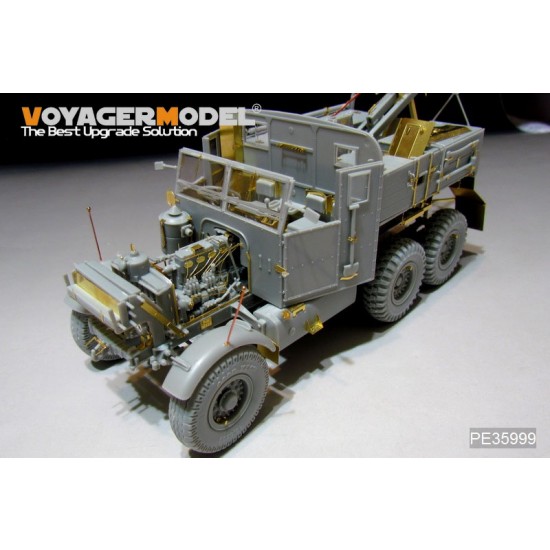 1/35 WWII British Scammell Pioneer Recovery Tractor SV/2S Detail Set for Thunder Model #35201 1/35 WWII British Scammell Pioneer Recovery Tractor SV/2S Detail Set for Thunder Model #35201