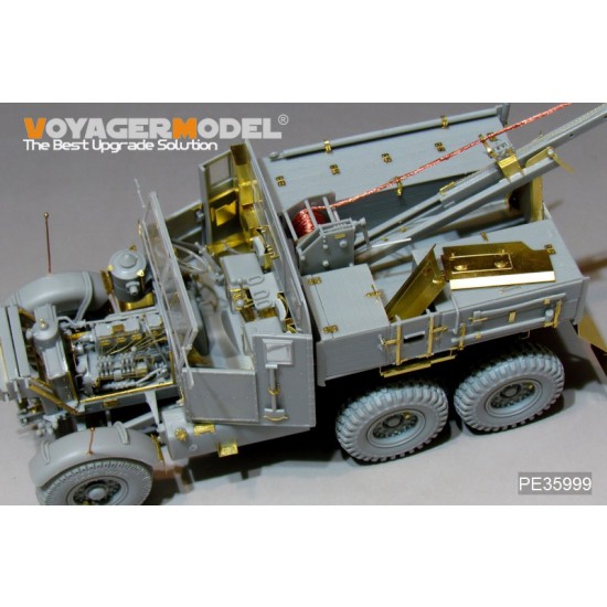 1/35 WWII British Scammell Pioneer Recovery Tractor SV/2S Detail Set for Thunder Model #35201 1/35 WWII British Scammell Pioneer Recovery Tractor SV/2S Detail Set for Thunder Model #35201