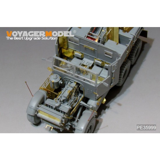 1/35 WWII British Scammell Pioneer Recovery Tractor SV/2S Detail Set for Thunder Model #35201 1/35 WWII British Scammell Pioneer Recovery Tractor SV/2S Detail Set for Thunder Model #35201