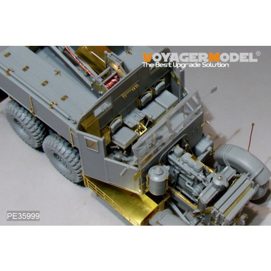 1/35 WWII British Scammell Pioneer Recovery Tractor SV/2S Detail Set for Thunder Model #35201 1/35 WWII British Scammell Pioneer Recovery Tractor SV/2S Detail Set for Thunder Model #35201