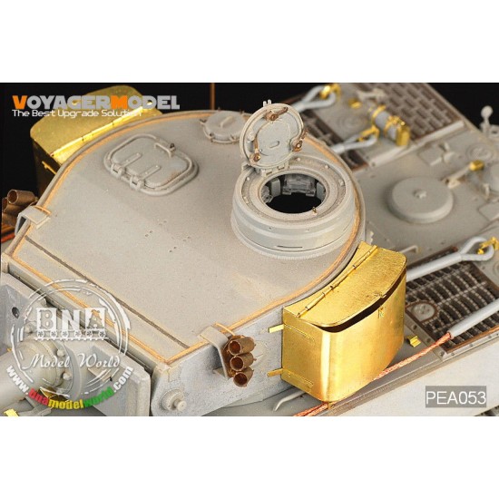 1/35 WWII Tiger I Initial Production No.100 Stowage Bins for Dragon #6252/6600 1/35 WWII Tiger I Initial Production No.100 Stowage Bins for Dragon #6252/6600