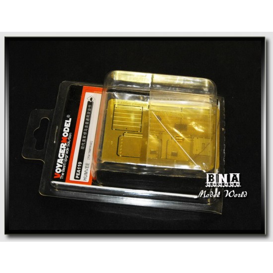 Photo-etched parts for 1/35 US Army HUMVEE for Tamiya kit Photo-etched parts for 1/35 US Army HUMVEE for Tamiya kit