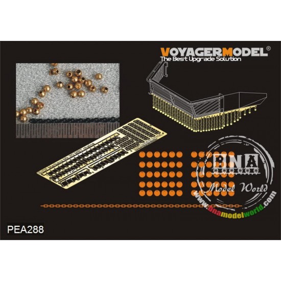 Chains for 1/35 IDF Merkava Mk.3D MBT (for MENG TS-001) Chains for 1/35 IDF Merkava Mk.3D MBT (for MENG TS-001)
