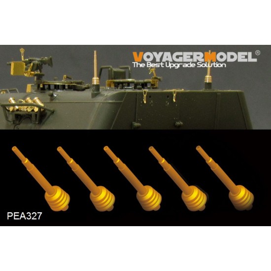 1/35 Modern German AFV Antenna Base Set (5pcs) for general use 1/35 Modern German AFV Antenna Base Set (5pcs) for general use