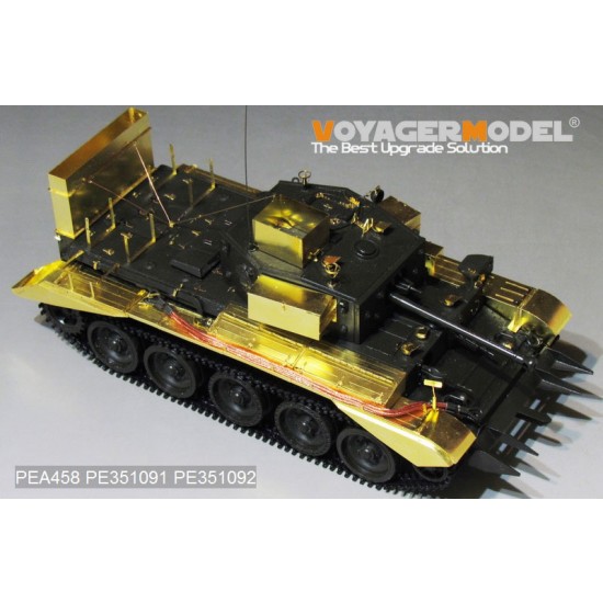 1/35 WWII British Cromwell Mk. IV/Centaur C.S.Mk IV Detail Set for Tamiya kit #35221/232 1/35 WWII British Cromwell Mk. IV/Centaur C.S.Mk IV Detail Set for Tamiya kit #35221/232