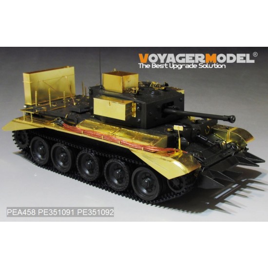 1/35 WWII British Cromwell Mk. IV/Centaur C.S.Mk IV Detail Set for Tamiya kit #35221/232 1/35 WWII British Cromwell Mk. IV/Centaur C.S.Mk IV Detail Set for Tamiya kit #35221/232