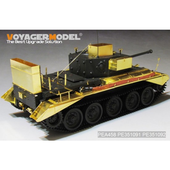 1/35 WWII British Cromwell Mk. IV/Centaur C.S.Mk IV Detail Set for Tamiya kit #35221/232 1/35 WWII British Cromwell Mk. IV/Centaur C.S.Mk IV Detail Set for Tamiya kit #35221/232