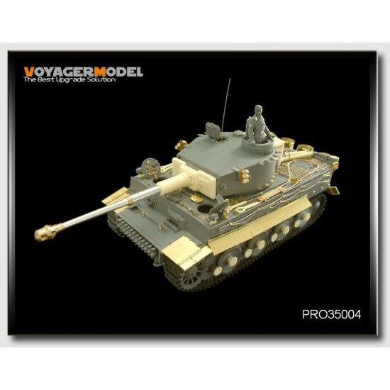 Full Detail Set for 1/35 WWII German Tiger I Early/Middle/Late for Dragon/Tamiya Full Detail Set for 1/35 WWII German Tiger I Early/Middle/Late for Dragon/Tamiya