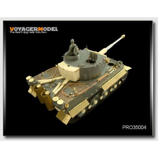 Full Detail Set for 1/35 WWII German Tiger I Early/Middle/Late for Dragon/Tamiya Full Detail Set for 1/35 WWII German Tiger I Early/Middle/Late for Dragon/Tamiya