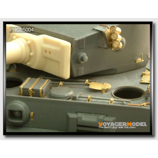 Full Detail Set for 1/35 WWII German Tiger I Early/Middle/Late for Dragon/Tamiya Full Detail Set for 1/35 WWII German Tiger I Early/Middle/Late for Dragon/Tamiya
