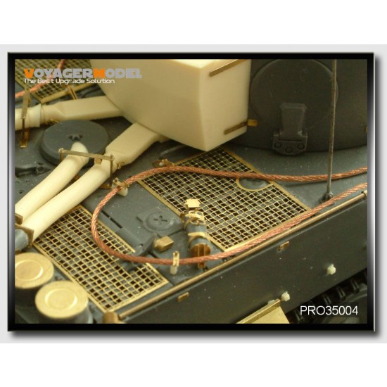 Full Detail Set for 1/35 WWII German Tiger I Early/Middle/Late for Dragon/Tamiya Full Detail Set for 1/35 WWII German Tiger I Early/Middle/Late for Dragon/Tamiya