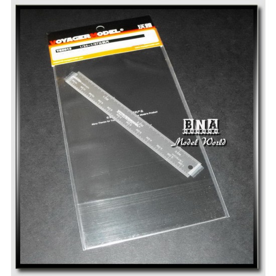 1/24 - 1/87 Scale Ruler 1/24 - 1/87 Scale Ruler