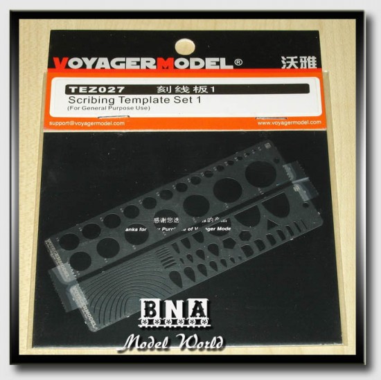 Scribing Template Set 1 (Modelling Tool for Aircraft Kits) Scribing Template Set 1 (Modelling Tool for Aircraft Kits)