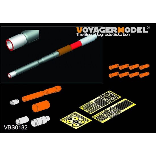 1/35 Modern German L7A3 105mm Gun Barrel w/Smoke Discharger (for Leopard 1) 1/35 Modern German L7A3 105mm Gun Barrel w/Smoke Discharger (for Leopard 1)