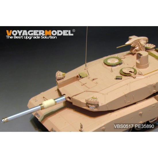 1/35 Modern German Rh-M-120 L/44 120mm Gun Barrel w/Machine Gun 1/35 Modern German Rh-M-120 L/44 120mm Gun Barrel w/Machine Gun
