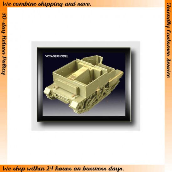 Photoetch for 1/48 Universal Carrier Mk.II for Tamiya kit #32516 Photoetch for 1/48 Universal Carrier Mk.II for Tamiya kit #32516