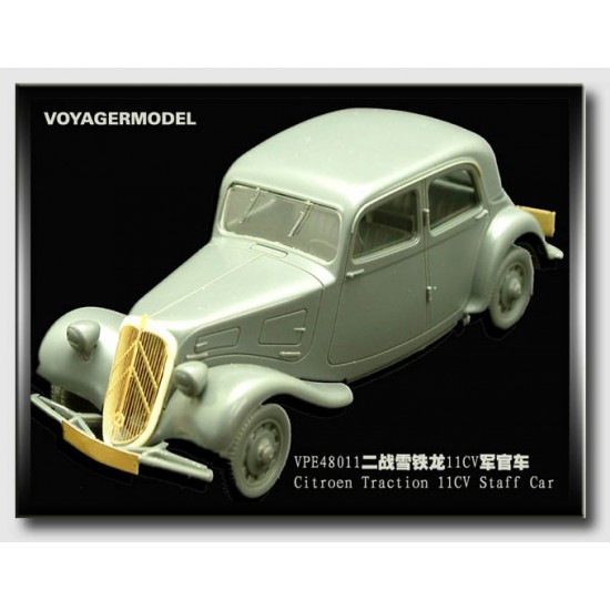 Photoetch for 1/48 Citroen Traction 11CV Staff Car for Tamiya kit #32517 Photoetch for 1/48 Citroen Traction 11CV Staff Car for Tamiya kit #32517