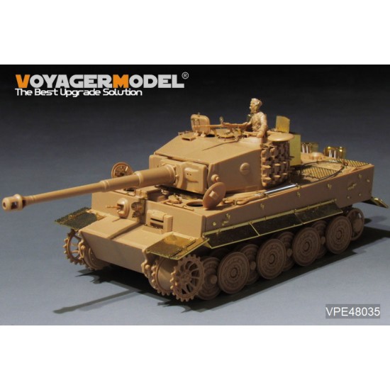 1/48 WWII German Tiger I Late Production Detail set for Tamiya #32575 1/48 WWII German Tiger I Late Production Detail set for Tamiya #32575
