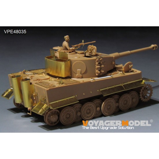 1/48 WWII German Tiger I Late Production Detail set for Tamiya #32575 1/48 WWII German Tiger I Late Production Detail set for Tamiya #32575