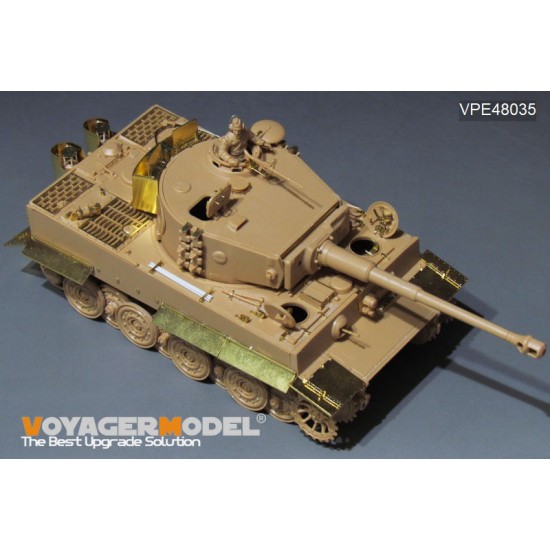 1/48 WWII German Tiger I Late Production Detail set for Tamiya #32575 1/48 WWII German Tiger I Late Production Detail set for Tamiya #32575