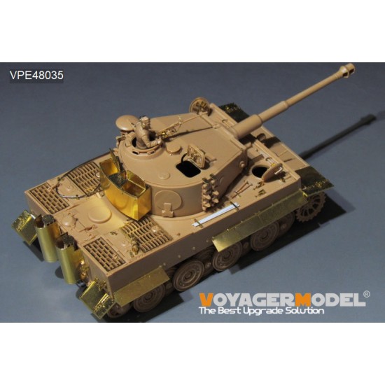 1/48 WWII German Tiger I Late Production Detail set for Tamiya #32575 1/48 WWII German Tiger I Late Production Detail set for Tamiya #32575