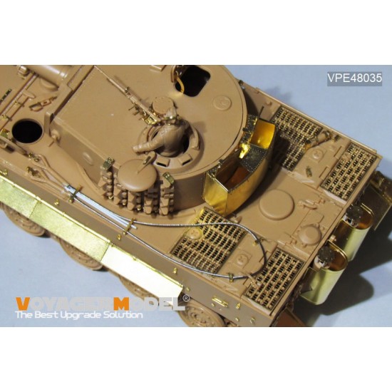 1/48 WWII German Tiger I Late Production Detail set for Tamiya #32575 1/48 WWII German Tiger I Late Production Detail set for Tamiya #32575