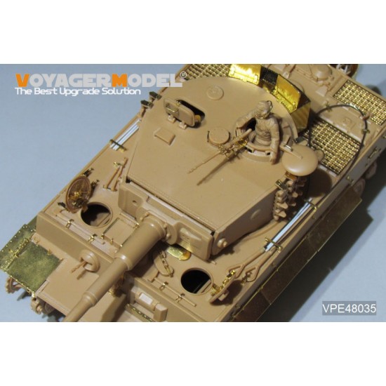 1/48 WWII German Tiger I Late Production Detail set for Tamiya #32575 1/48 WWII German Tiger I Late Production Detail set for Tamiya #32575