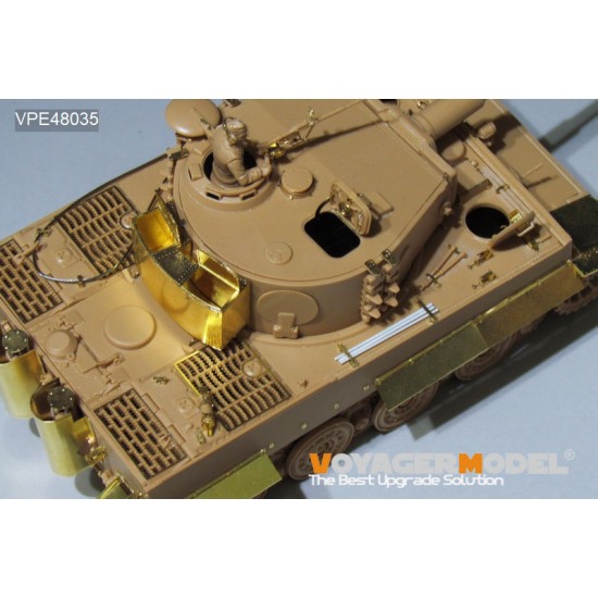 1/48 WWII German Tiger I Late Production Detail set for Tamiya #32575 1/48 WWII German Tiger I Late Production Detail set for Tamiya #32575